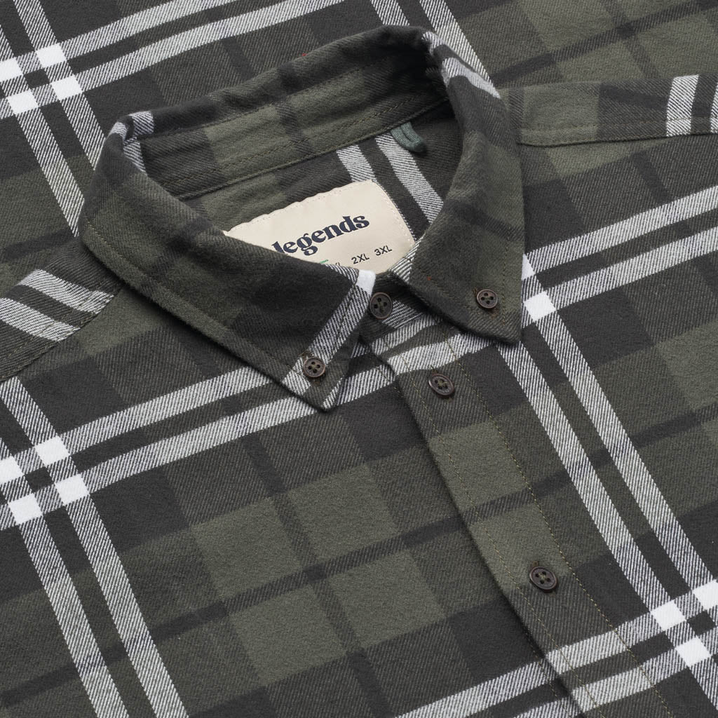 Legends Humphrey Flannel check shirt Shirts L/S Duffel Bag